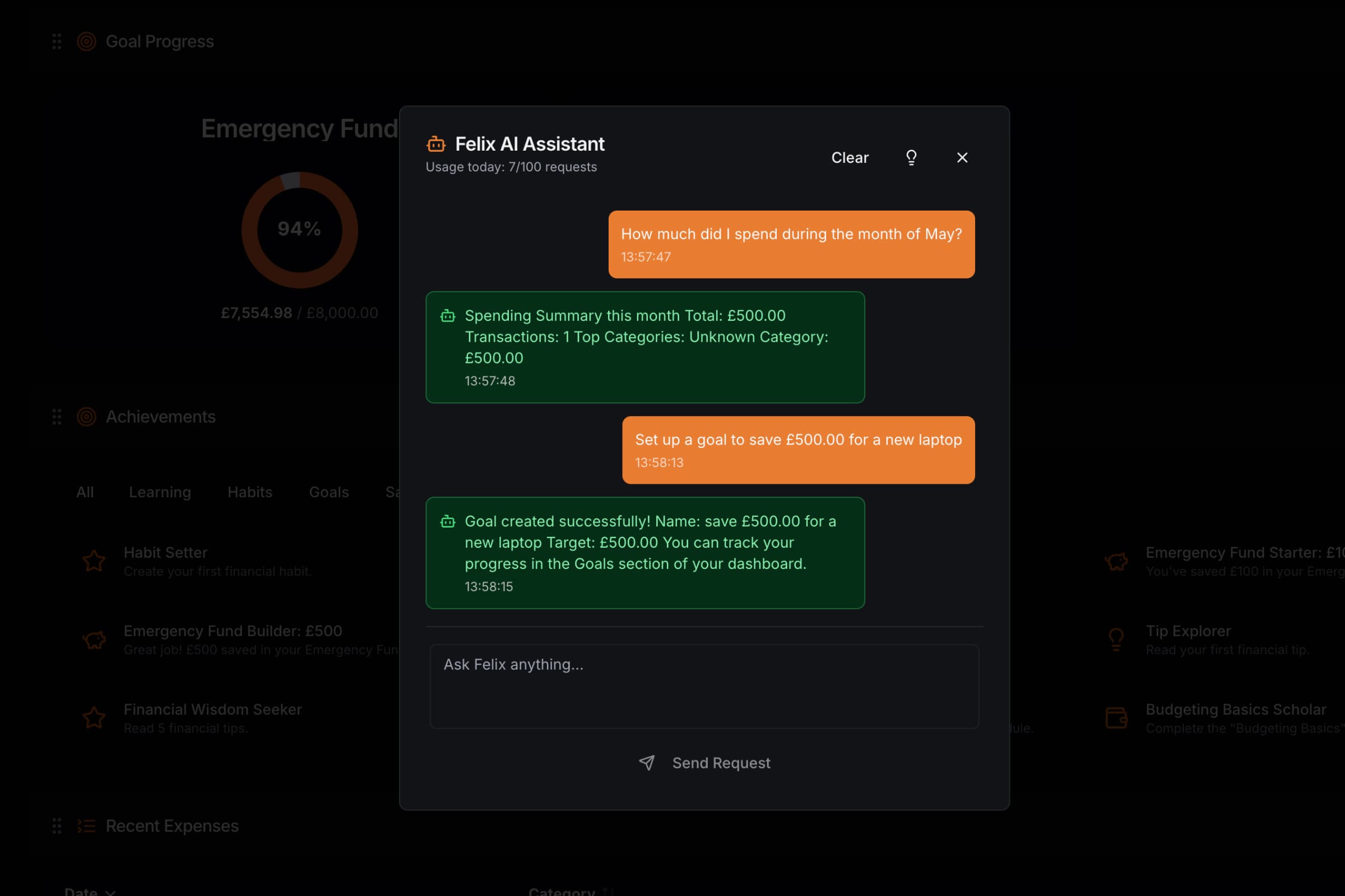 Ignitify App - AI Financial Assistant